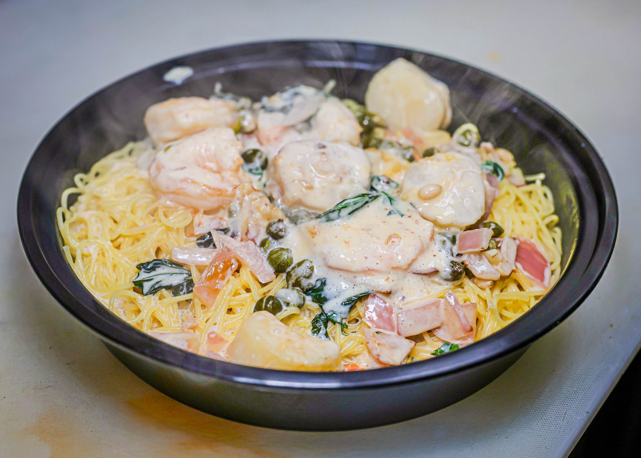 Shrimp & Sea Scallops.
